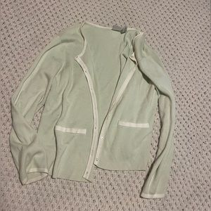 Vintage green cardigan